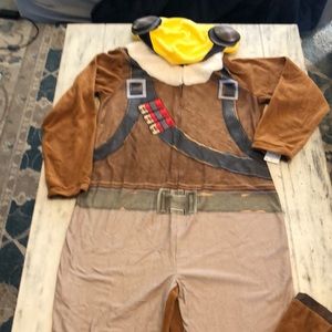 NWT Briefly Stated Fortnite Onesie Pajamas or Halloween Costume